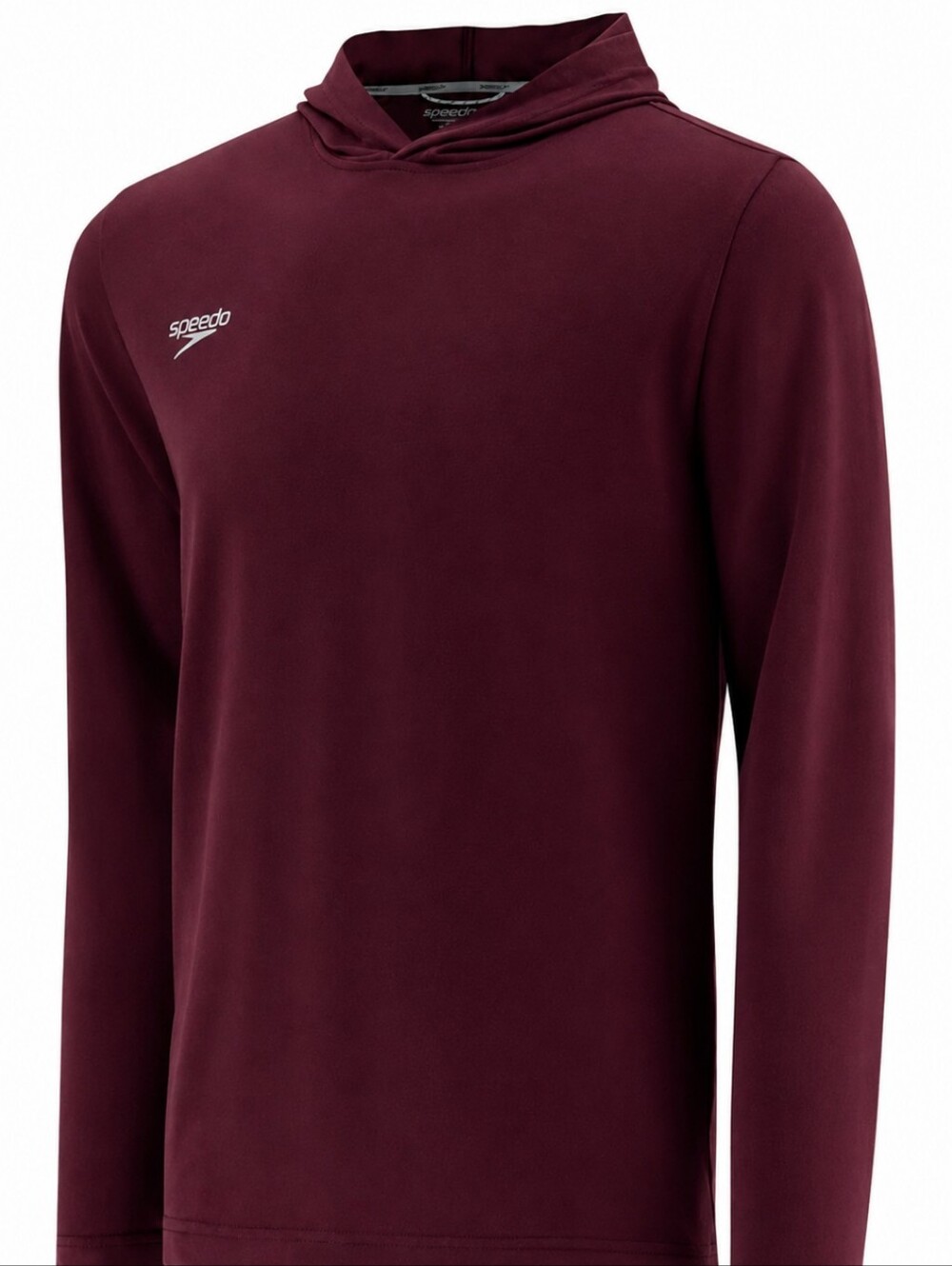 Speedo Men’s Burgundy Long Sleeve Hoodie